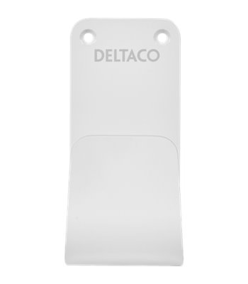 Deltaco EV-5116 Cable hook SS304, stainless steel white