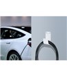 Deltaco EV-5116 Cable hook SS304, stainless steel white