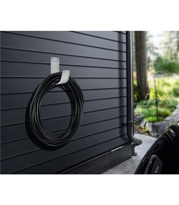 Deltaco EV-5116 Cable hook SS304, stainless steel white
