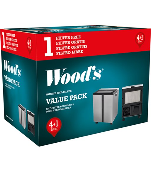 Woods 8012807-5 5-pak SMF-filter
