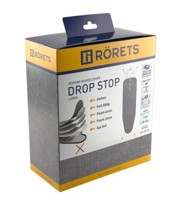 Rörets Drop Stop Large betræk til strygebræt