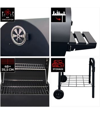 Landmann Charcoal 550 kulgrill