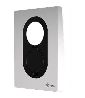 Zaptec GO Front Cover, cloud white