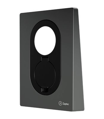Zaptec GO Front Cover, rock grey