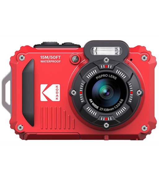 Kodak Pixpro WPZ2 digitalt kamera rød