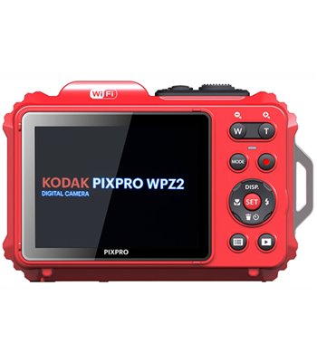 Kodak Pixpro WPZ2 digitalt kamera rød
