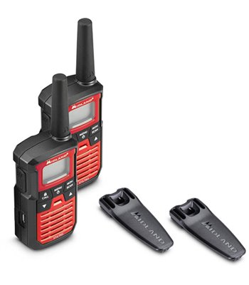 MIDLAND XT10 Pro walkie talkie black/red