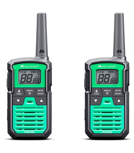 MIDLAND XT30 Pro walkie talkie black/green