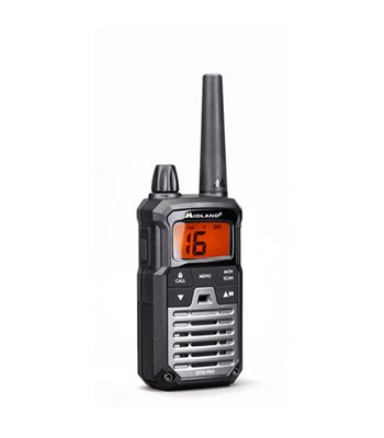MIDLAND XT70 Pro Duo walkie talkie black/dark grey