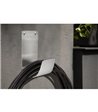 Deltaco EV-5117 Cable hook SS304, polished stainless steel