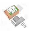 Deltaco EV-5117 Cable hook SS304, polished stainless steel