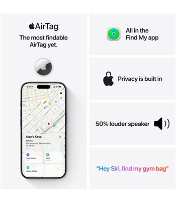 Apple AirTag 2nd gen (4 Pack) MFEA4DN/A