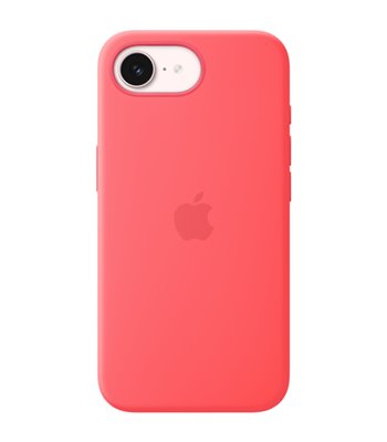 Apple iPhone 17e Silicone Case, Bright Guava MHWH4ZM/A
