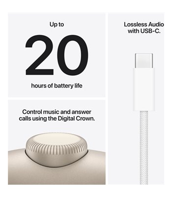 Apple AirPods Max 2 2026 starlight MHWL4DN/A