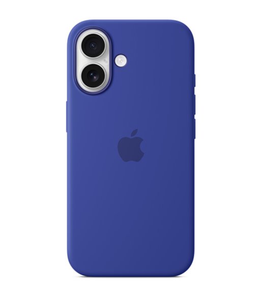 Apple iPhone 16 Silicone Case with MagSafe ultramarine MYY63