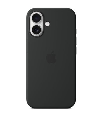 Apple iPhone 16 Silicone Case with MagSafe black MYY13ZM/A