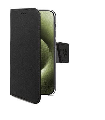 Celly Wally iPhone 16 Plus flipcover sort