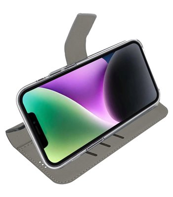 Celly Wally case iPhone 16e flipcover black