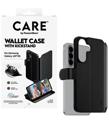 CARE by PanzerGlass wallet case w. kickstand for Samsung Gal