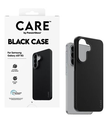 CARE by PanzerGlass TPU case black for Samsung Galaxy A57