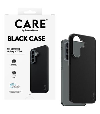 CARE by PanzerGlass TPU case black for Samsung Galaxy A37
