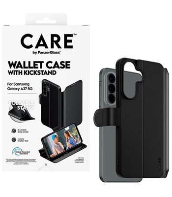 CARE by PanzerGlass wallet case w. kickstand for Samsung Gal