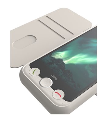 Doro 8935 Aurora A11 Wallet Case beige