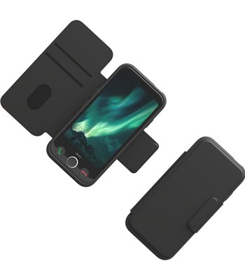 Doro 8933 Aurora A11 Wallet Case graphite
