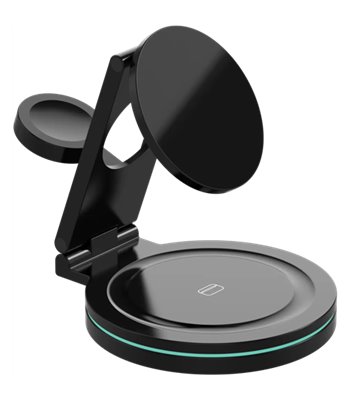 Sinox SXI0840 PRO 3-i-1 trådløs oplader