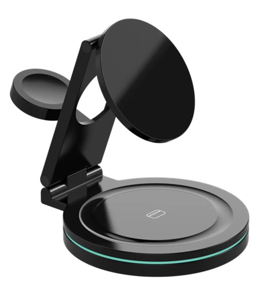 Sinox SXI0840 PRO 3-i-1 trådløs oplader