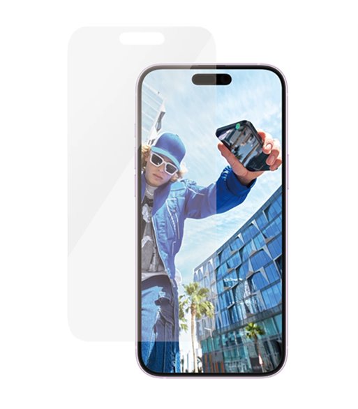 PanzerGlass Screen Protector iPhone 16 Plus - Classic Fit 28