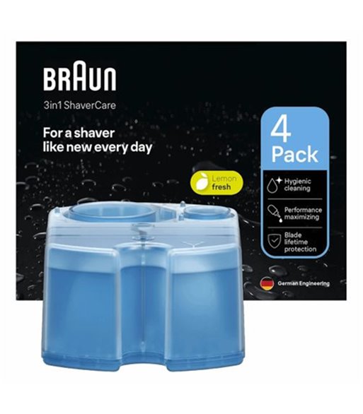 Braun Clean & Renew 4-pak rensepatron