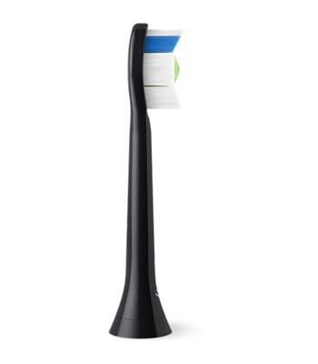 Philips Refill HX6064/88 4-pak børstehoved sort