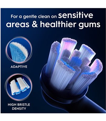 Oral-B Refill iO Gentle Care 6-pak børstehoved sort
