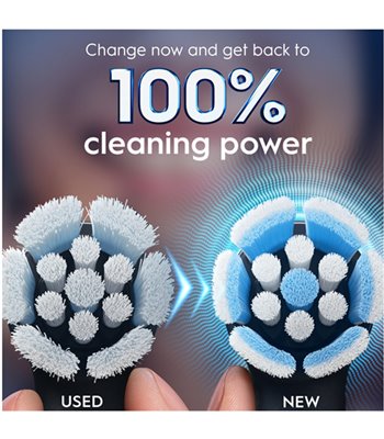 Oral-B Refill iO Gentle Care 6-pak børstehoved sort