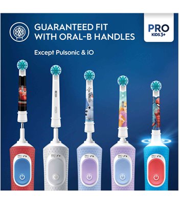 Oral-B Refill Spiderman 4-pak børstehoved
