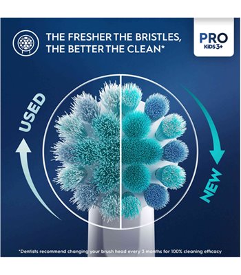 Oral-B Refill 4-pak børstehoved Frozen