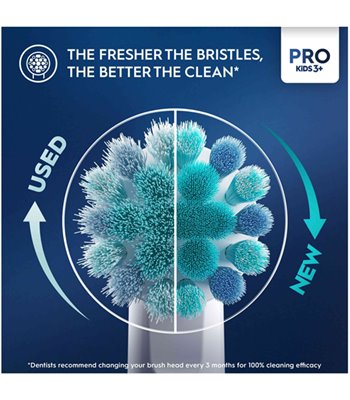 Oral-B Refill 4-pak børstehoved Lion King