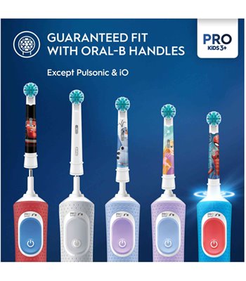 Oral-B Refill 4-pak børstehoved Lion King