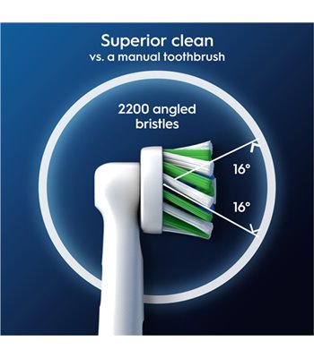 Oral-B Refill Refill CrossAction 5-pak børstehoved hvid