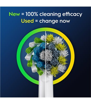 Oral-B Refill Refill CrossAction 5-pak børstehoved hvid