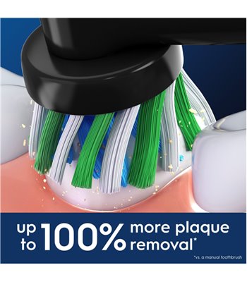 Oral-B Refill Refill CrossAction 5-pak børstehoved sort