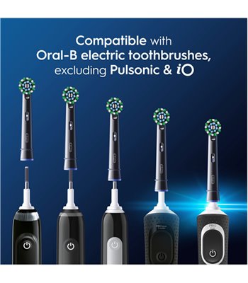 Oral-B Refill Refill CrossAction 5-pak børstehoved sort