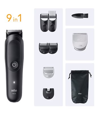 Braun AIO5540 all-in-one hårtrimmer