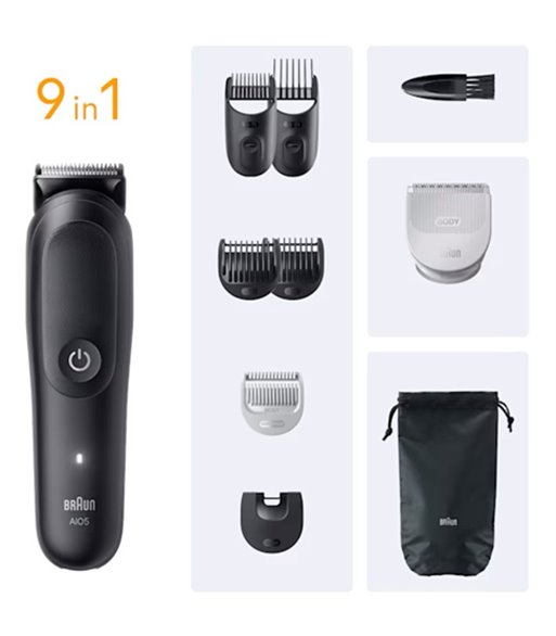 Braun AIO5540 all-in-one hårtrimmer