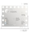 Wilfa MI2W-D58 Hollywood 58 makeup spejl