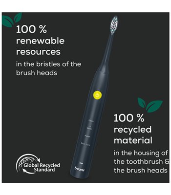 Beurer SC 30 Green Planet eltandbørste jet black