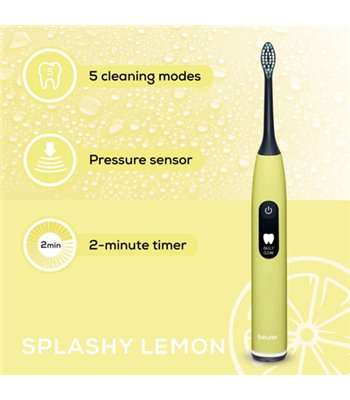 Beurer SC 50 Green Planet eltandbørste splashy lemon