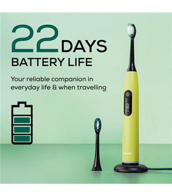 Beurer SC 50 Green Planet eltandbørste splashy lemon