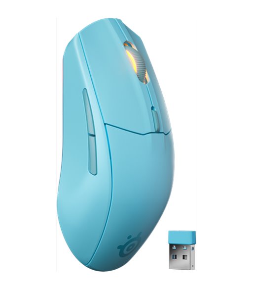 SteelSeries Rival 3 WL Gen 2 trådløs mus aqua